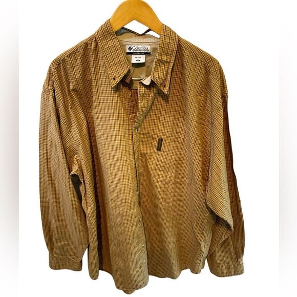 Columbia Plaid Button Down Shirt Men’s Size XXL - Picture 1 of 7